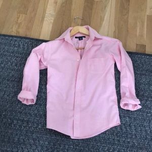 Pink Brooks Brothers Button Down boys 12